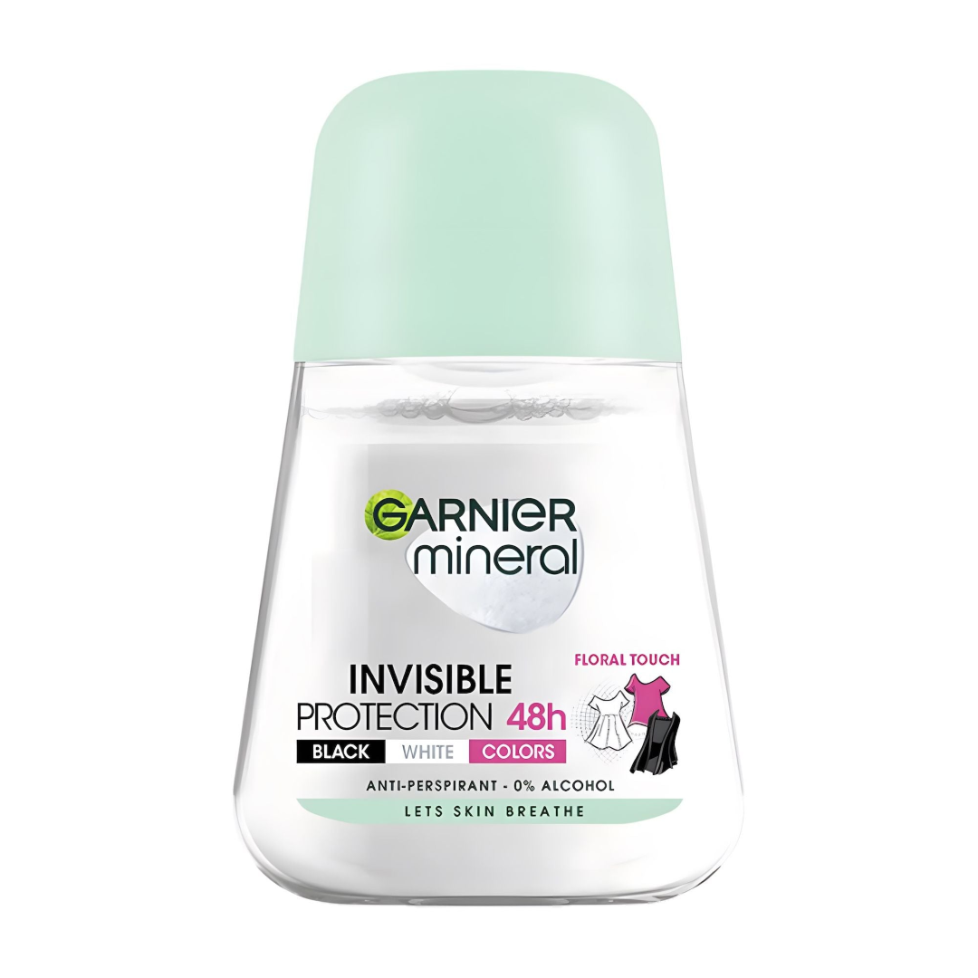 GARNIER ROLL ONN INVISIBLE FLORAL 50ML